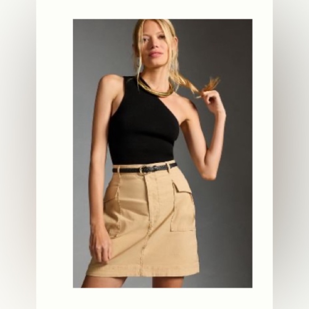 Anthropologie Maeve cargo skirt NWT